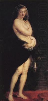 Helena Fourment in a Fur Wrap or Het Pelsken (mk01), Peter Paul Rubens
